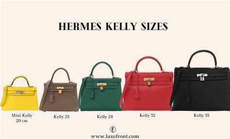 hermes kelly mini bag size.